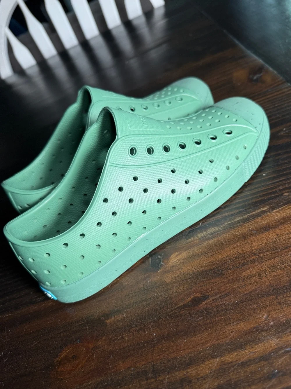 Native Shoes Kids Jefferson Bloom Green Earth Friendly Water Shoes-J3